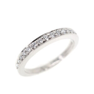 TIFFANY Half Eternity Ring Platinum Accessory